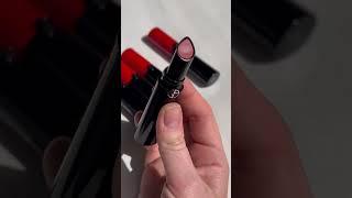 #SHORTS ARMANI BEAUTY LIP POWER SATIN LIPSTICK SWATCHES