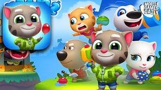 TALKING TOM SPLASH FORCE - ALL NEW TALKING TOM GAME | Tom Hero Dash | Tom Gold Run