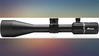 Burris RT Series Long Range Rifle Scope with Side Parallax Adjustment and Front review