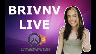 LIVE | Overwatchin', come hang out! :) | Overwatch 2 PC Gameplay | Brivnv