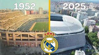 Santiago Bernabéu Evolution (1944-2025)