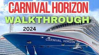 Carnival Horizon Full Walkthrough in 4K (Summer 2024)