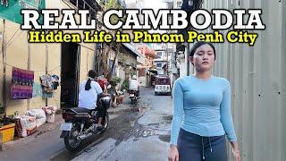 LIFE IN PHNOM PENH: Hidden Daily Life of Cambodian 2025 | [2K] Walking Tour