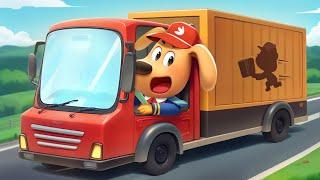 Courier Labrador | Educational Cartoons | Police Cartoon | Kids Cartoon | Sheriff Labrador | BabyBus