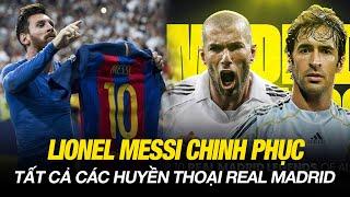 MESSI CHINH PHỤC TẤT CẢ CÁC HUYỀN THOẠI REAL: RAMOS, KROOS, BENZEMA, MODRIC, ZIDANE GỌI ANH LÀ GOAT