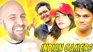 REACTING TO INDIAN GAMING YOUTUBERS! ( They are amazing! )