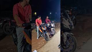 Two Desi Bro's Attitude KTM Look's  #attitude #trending #shortsfeed #rider #reels #smart #desi