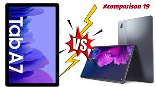 Sumsung Galaxy Tab A7 vs Lenovo Tab p11 pro ? who is the best tablets |technicalgoal