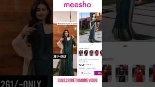 meesho lehenga haul same dress collection on meesho #shorts #youtubeshorts #meesho