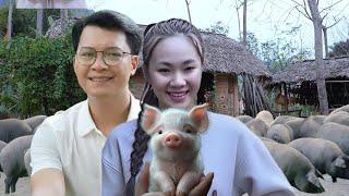 Tu Tien and Jack. Jack helps Tu Tien buy pigs to develop the farm.