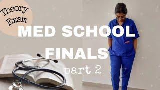 MED SCHOOL VLOG | THE BIG EXAM IS FINALLY HERE | Theory papers