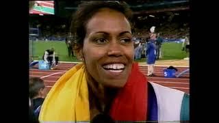 Cathy Freeman's post-race interview with Pat Welsh in 2000