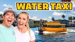 Fort Lauderdale Water Taxi, Fun Things To Do In Ft. Lauderdale For Families