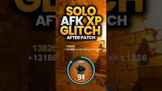 Solo AFK UNLIMITED XP GLITCH - AFTER PATCH - No Dupe Needed! #bo6 #bo6zombies