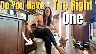 Why We Replaced Our RV Toilet to a Dometic 310 Toilet