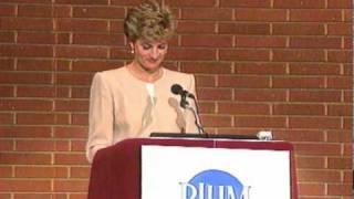 Princess Diana speaking about eating disorders