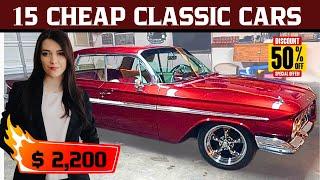 Why is this car sold cheap? Classic Cars For Sale Chevrolet, Ford  at Low Prices