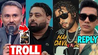 HONEY SINGH TROLLING BADSHAH  | IKKA's HARLEY DAVIDSON JACKET  | PANTHER REPLY