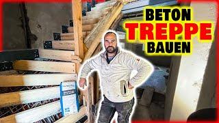 BETON-TREPPE SELBER BAUEN - Einschalen, bewehren und betonieren! | Home Build Solution