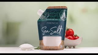 Fleur De Sel Pour-Spout Pouch - French Sea Salt