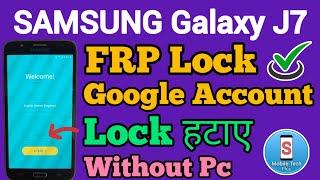 Samsung Galaxy J7 || FRP Bypass || Android 6.0.1 || Google Account Unlock || Without Pc || New Trick