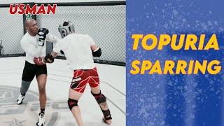 Ilia Topuria HARD SPARRING and Technical Sparring Footage