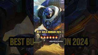 BEST BUILD JOHNSON 2024.MAGE OR TANK?. #balord #mobilelegends #mlbb #Bestbuildjohnson2024#shorts