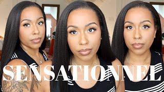 *NEW* | Sensationnel Kinky Edges 13x6 HD Lace Wig - Kinky Straight 24" | DAY 1 + DAY 2 |