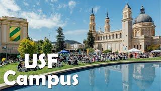 University of San Francisco | USF | 4K Campus Drone Tour