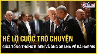 Hé lộ bất ngờ cuộc trò chuyện bí mật giữ Tổng thống Biden và ông Obama về bà Harris | Báo VietNamNet