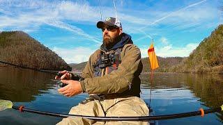 First Kayak Fishing Tourney  FUN DAY!!  on Chilhowee Lake