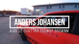 Anders Johansen - Audi S2 QUATTRO - Easter Drift