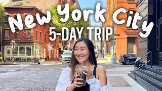 NYC Travel Vlog | EVERYTHING you need to eat in New York 