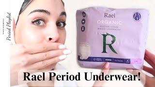 Rael Organic PERIOD UNDERWEAR Review!  *chatty