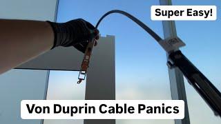 How to Install a Von Duprin Cable Panic