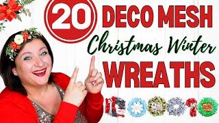 You Won't Believe These 20 Christmas Wreath IDEAS!