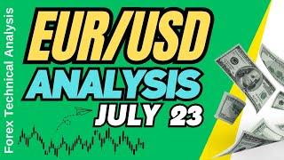 EUR USD Daily Analysis for July 23, 2024 by Nina Fx