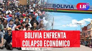 Más de 1 millón de BOLIVIANOS podrían migrar a PERÚ por crisis económica