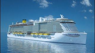 Costa Smeralda 2024- Costa Cruises- Cruise Ship Tour 4K