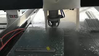 CNC Glass Processing Center with Drilling Cutting grinding...