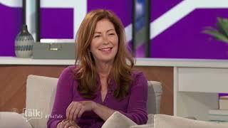 Dana Delany on "The Talk", 2024.