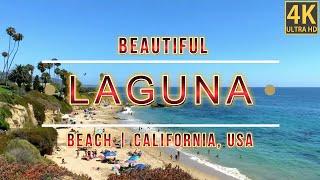 Laguna Beach California  | Laguna Beach | California  | Beach Walk | Travel World | 4K