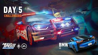 Need For Speed: No Limits | 2018 BMW i8 (B.R.A.V.O - Day 5 | Challengers)