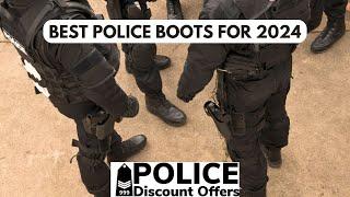 Best police boots 2024 - Get the latest Offers on Police Boots