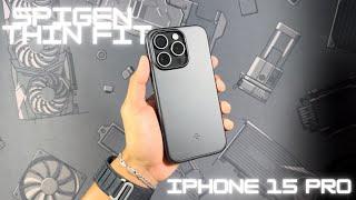 Spigen Thin Fit Unboxing & Review - iPhone 15 Pro Case - Just One Fatal Flaw