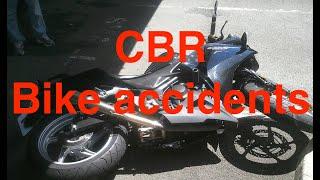 My CBR bike accidents...