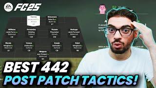 *POST PATCH* BEST META 442 FORMATION AND CUSTOM TACTICS | FC 25 ULTIMATE TEAM