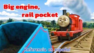 Big engine, rail pocket | Madagascar reference in spanish + Eng sub