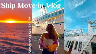 SHIP MOVE-IN VLOG | semester at sea fall 2022