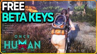 Once Human Beta KEYS GIVEAWAY